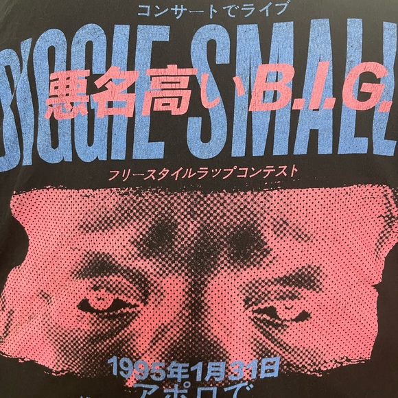 🎄Biggie Smalls The “Ready To Die” Tour Size Large - Picture 3 of 4